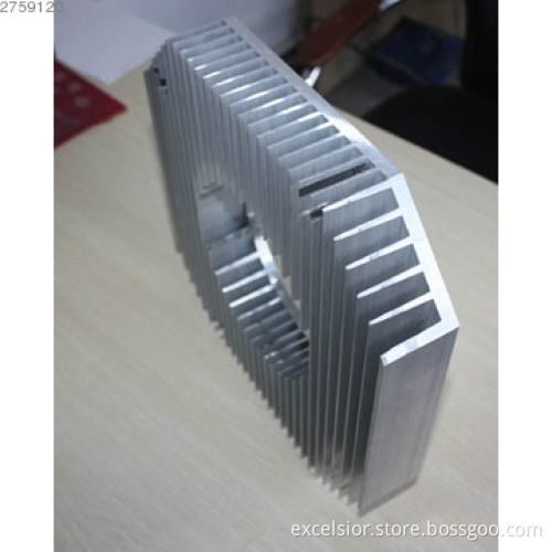 Round Shape Aluminum Heat Sink/Heat Exchanger